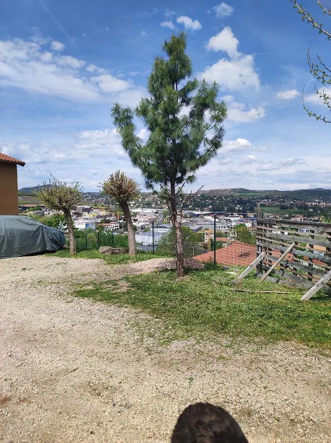 Appartement F2 Exterieur Lit King Size à Brives-Charensac